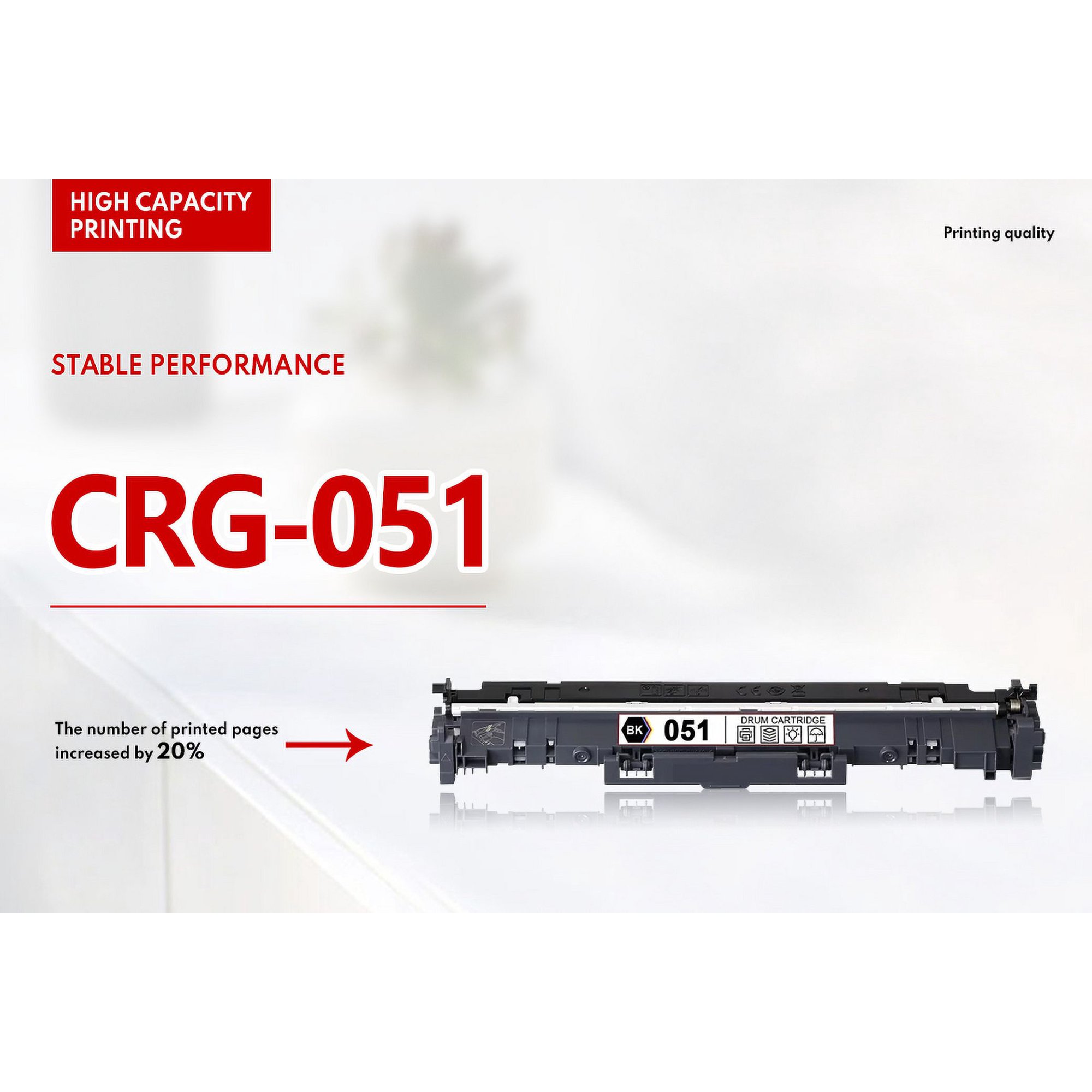 4本セット　Canon DRUM Cartridge Amazon.com: LCL Compatible 051 Drum Unit Replacement for