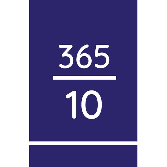 365/10: 10 Minutes a Day (blue)