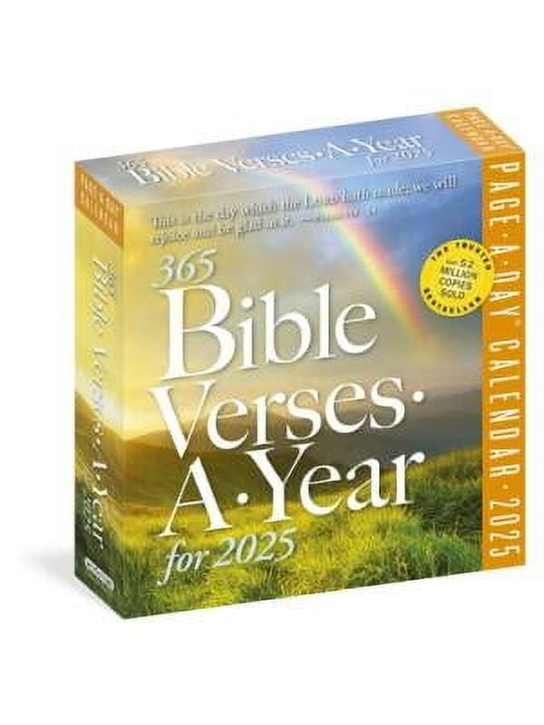 365 Bible VersesAYear PageADay(r) Calendar 2025 Timeless Words