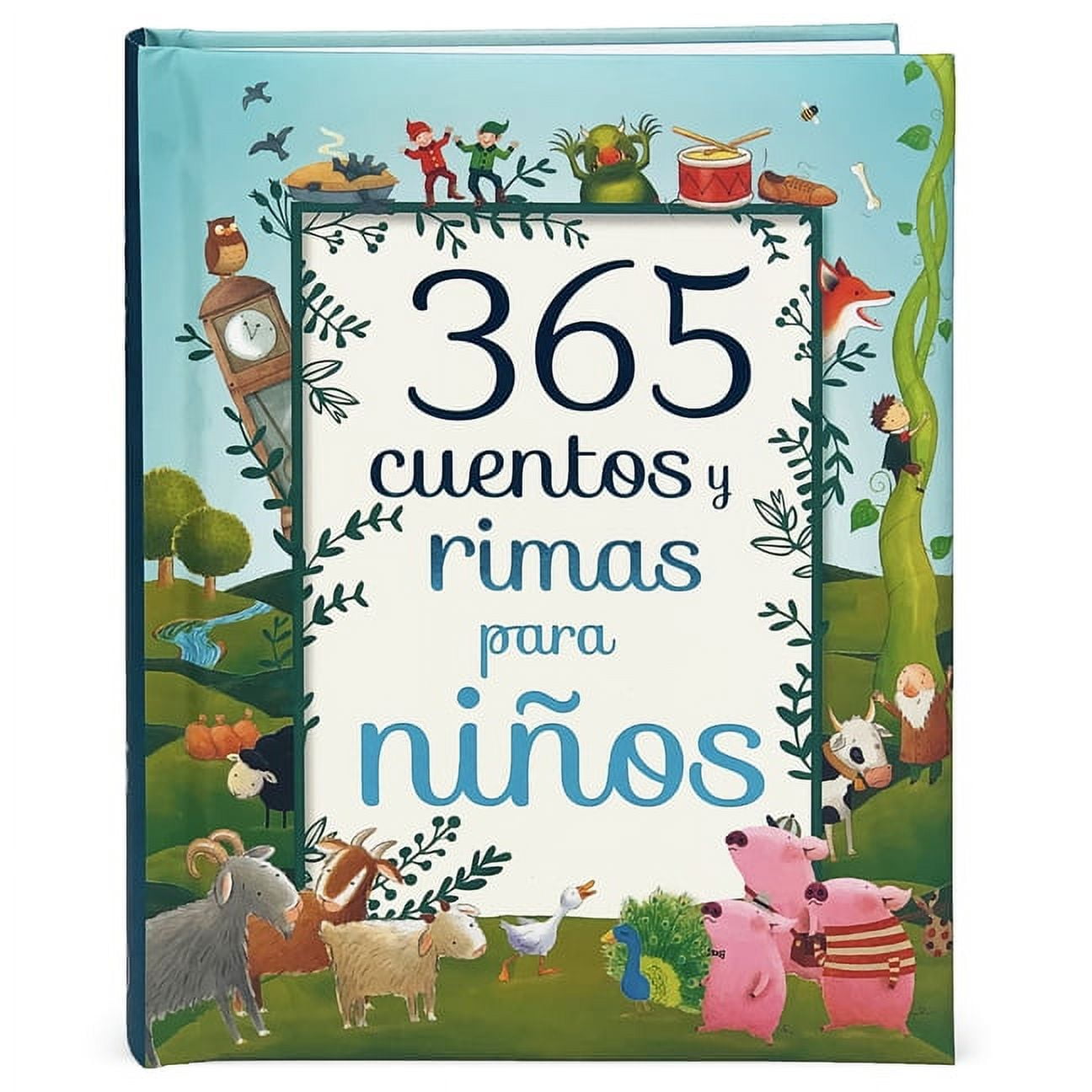 365 Cuentos Y Rimas Para Ninos, (Hardcover)
