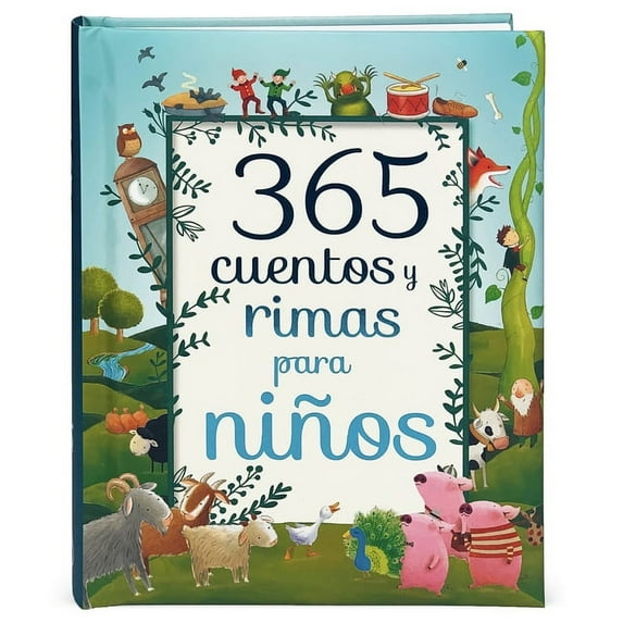 365 Cuentos Y Rimas Para Ninos, (Hardcover)