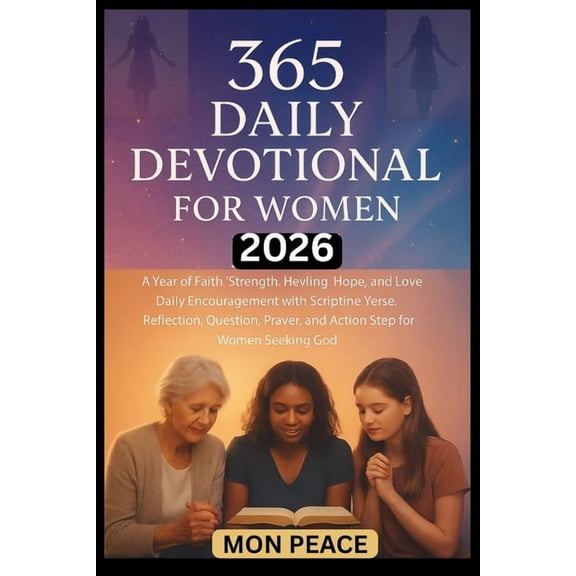 365 Daily Devotional for Women 2026: A Year of Faith, Strength, Healing, Hope, and Love: Daily Encouragement with Script, (Paperback)