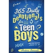365 Daily Devotionals for Teen Boys Bible for Teen Boys Aged 12-18 Economic Version, Paperback