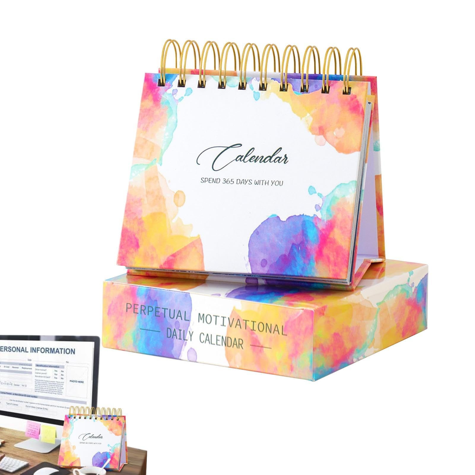 365 Days Daily Calendar 2024 Motivational Desk Calendar 2024