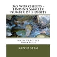 365 Days Math Smaller Numbers 365 Worksheets - Finding Smaller Number ...