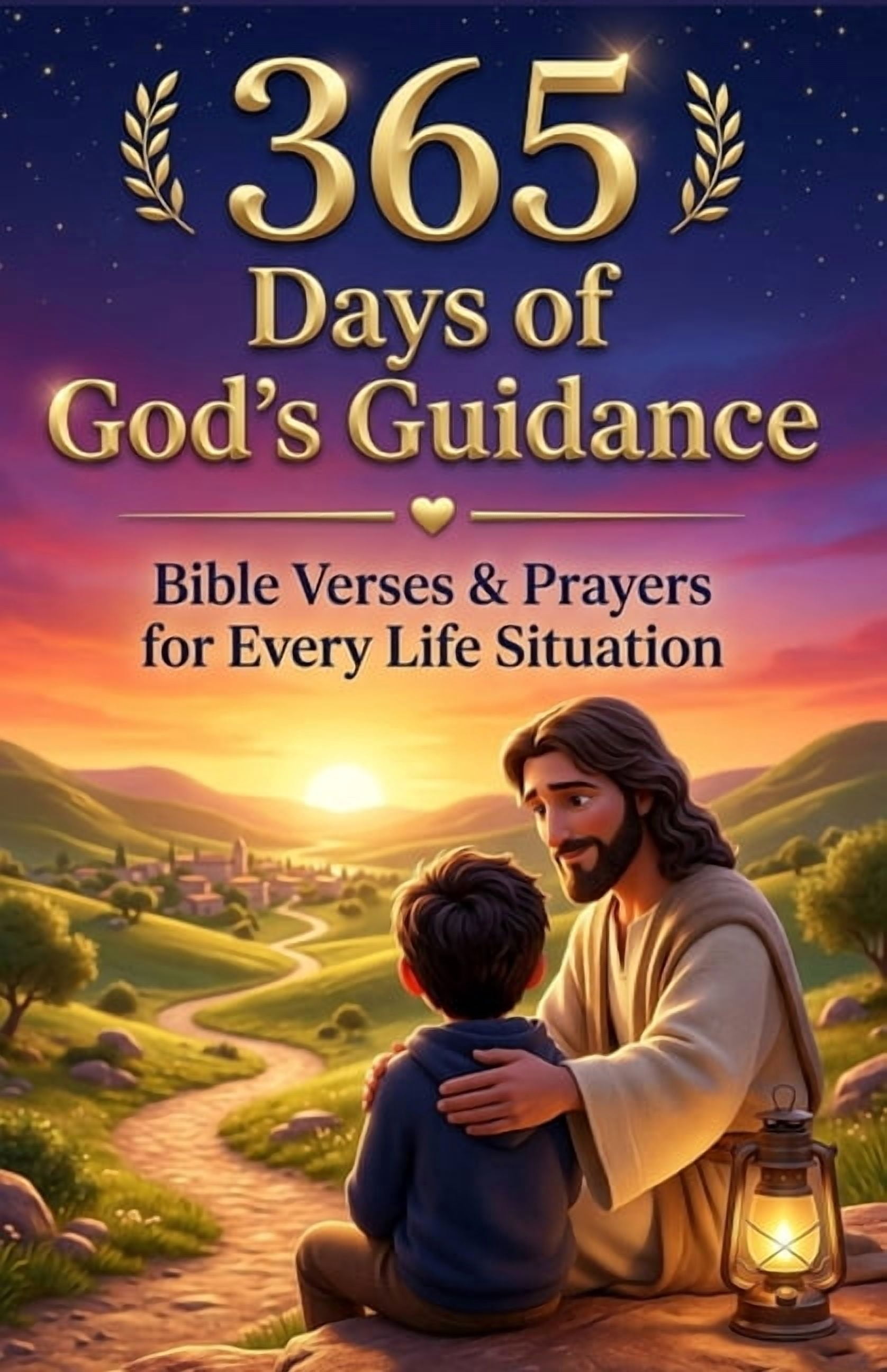 365 Days of God's Guidance: Bible Verses & Prayers for Every Life Situation - Find Peace, Strength, Direction & Faith Ev, (Paperback)