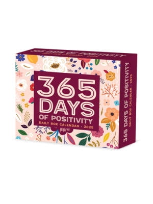 365 Days of Positivity 2025 6 2 X 5 4 Box Calendar Walmart com 365 Days of Positivity 2025 6 2 X 5 4 Box Calendar Walmart com