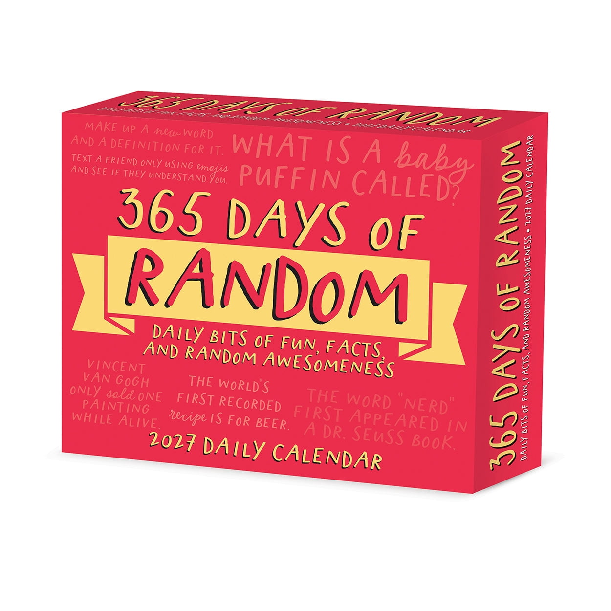 Willow Creek Press, 365 Days of Random 2027 Box Calendar