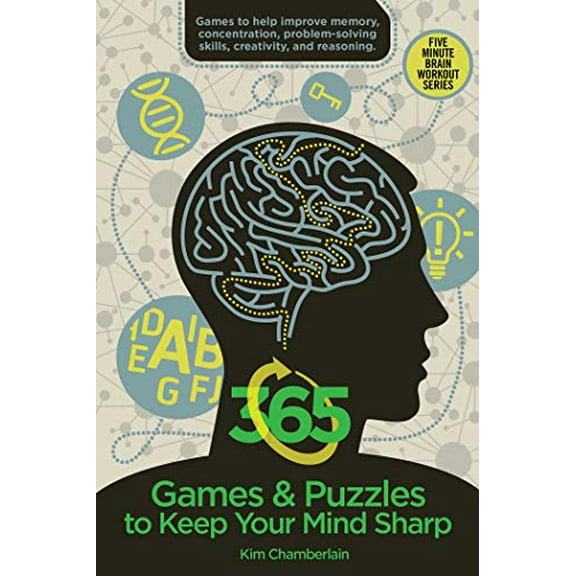 Pre-Owned 365 Games & Puzzles to Keep Your Mind Sharp (Paperback) 1634503554 9781634503556