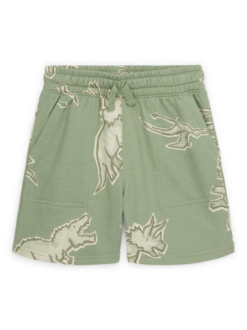 365 Kids From Garanimals Boys Fleece Print Shorts, Sizes 4-10