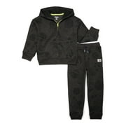 365 KIDS FROM GARANIMALS 365 Kids Boys' Mix and Match Hoodie and Joggers Outfit Set, 2-Piece, Sizes 4-10