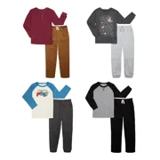 365 Kids from Garanimals Boys Mix and Match Outfit Kid-Pack, 8-Piece, Sizes 4-10