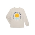 thumbnail image 1 of 365 Kids by Garanimals Boys Mix and Match Long Sleeve Slub Jersey Graphic Tee, Sizes 4-10, 1 of 3