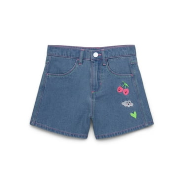 365 Kids by Garanimals Girls Denim Short, Sizes 4-10