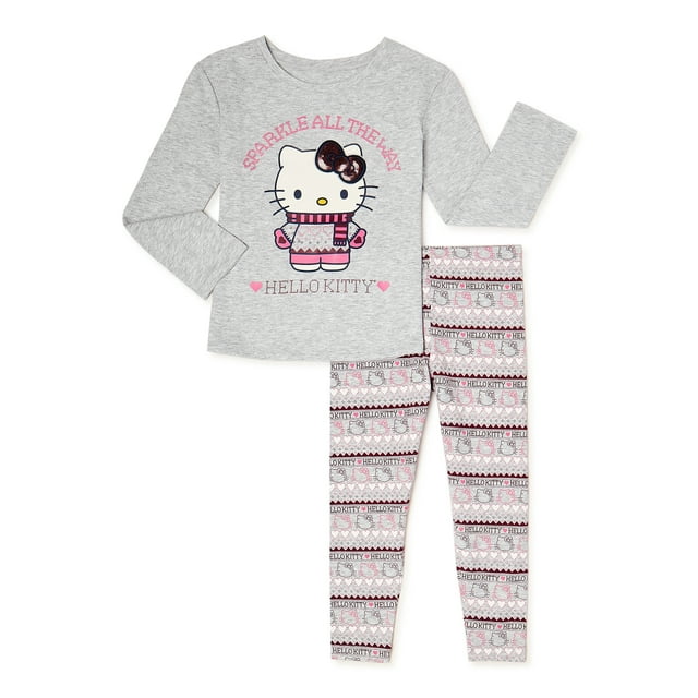 365 Kids From Garanimals Girls' Hello Kitty Outfit Set, 2-Piece, Sizes ...