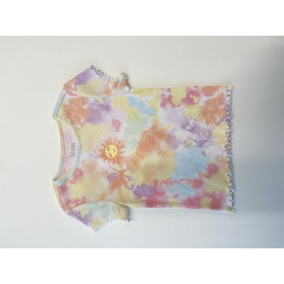 365 Kids From Garanimals Girls Print Rib Tee Sizes 4-10