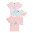 thumbnail image 1 of 365 Kids From Garanimals Girls Ruffle Sleeve T-Shirts, 3-Pack, Sizes 4-10, 1 of 4