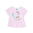 thumbnail image 1 of 365 Kids From Garanimals Girls Short Sleeve Peplum T-Shirt, Sizes 4-10, 1 of 3