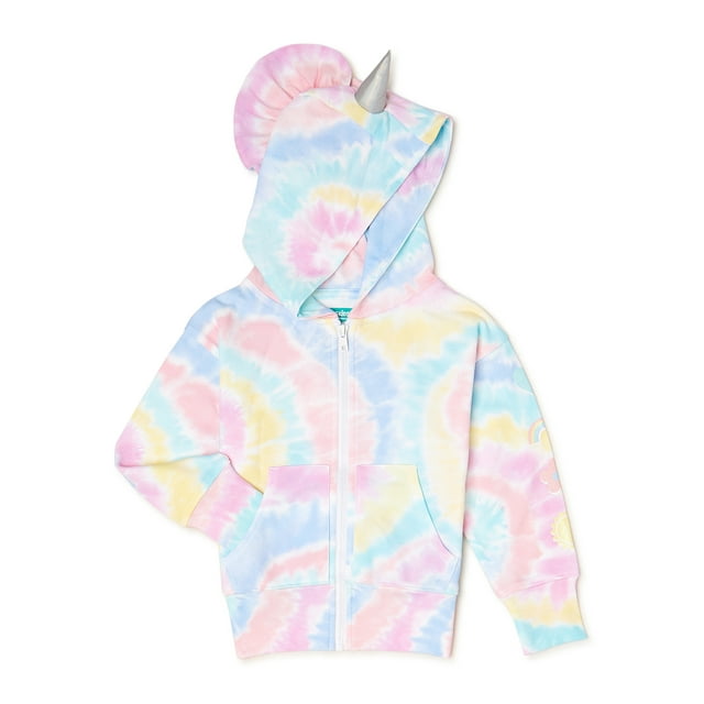 365 Kids From Garanimals Girls Unicorn Hoodie, Sizes 4-10 - Walmart.com