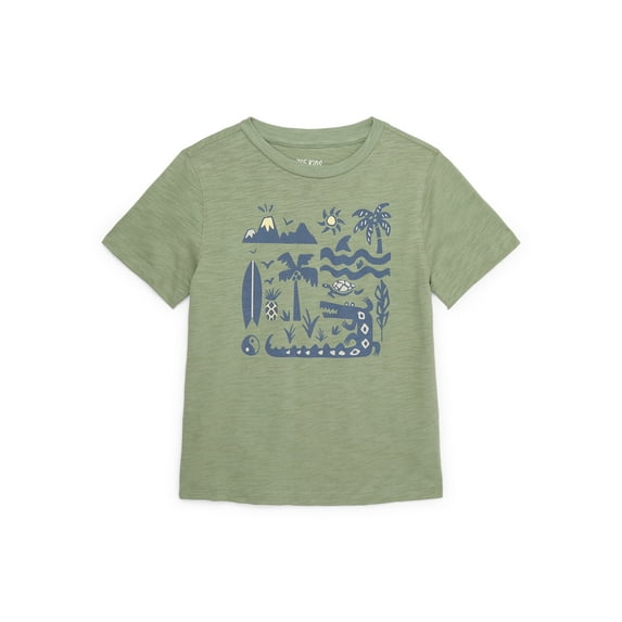 365 Kids by Garanimals Boys Mix and Match Graphic Tee, Sizes 4-10