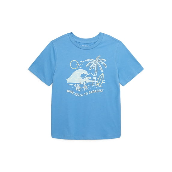 365 Kids by Garanimals Boys Mix and Match Graphic Tee, Sizes 4-10