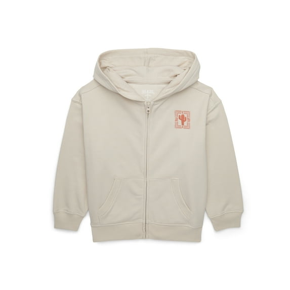 365 Kids by Garanimals Boys Mix and Match Graphic Zip Hoodie, Sizes 4-10