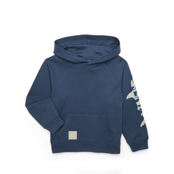 365 Kids by Garanimals Boys Mix and Match Shark Graphic Hoodie, Sizes 4-10