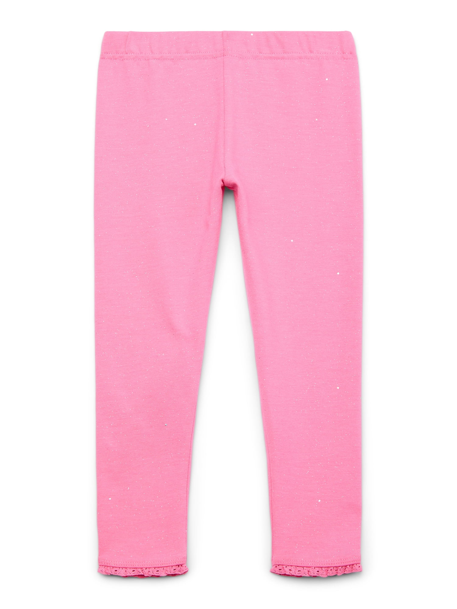 Legging Fille Sweet Honey Taille 6 - Motif Floral Jaune Et Rose - Coton Doux