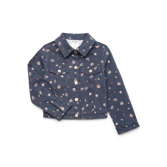 365 Kids by Garanimals Girls Twill Jacket, Sizes 4-18