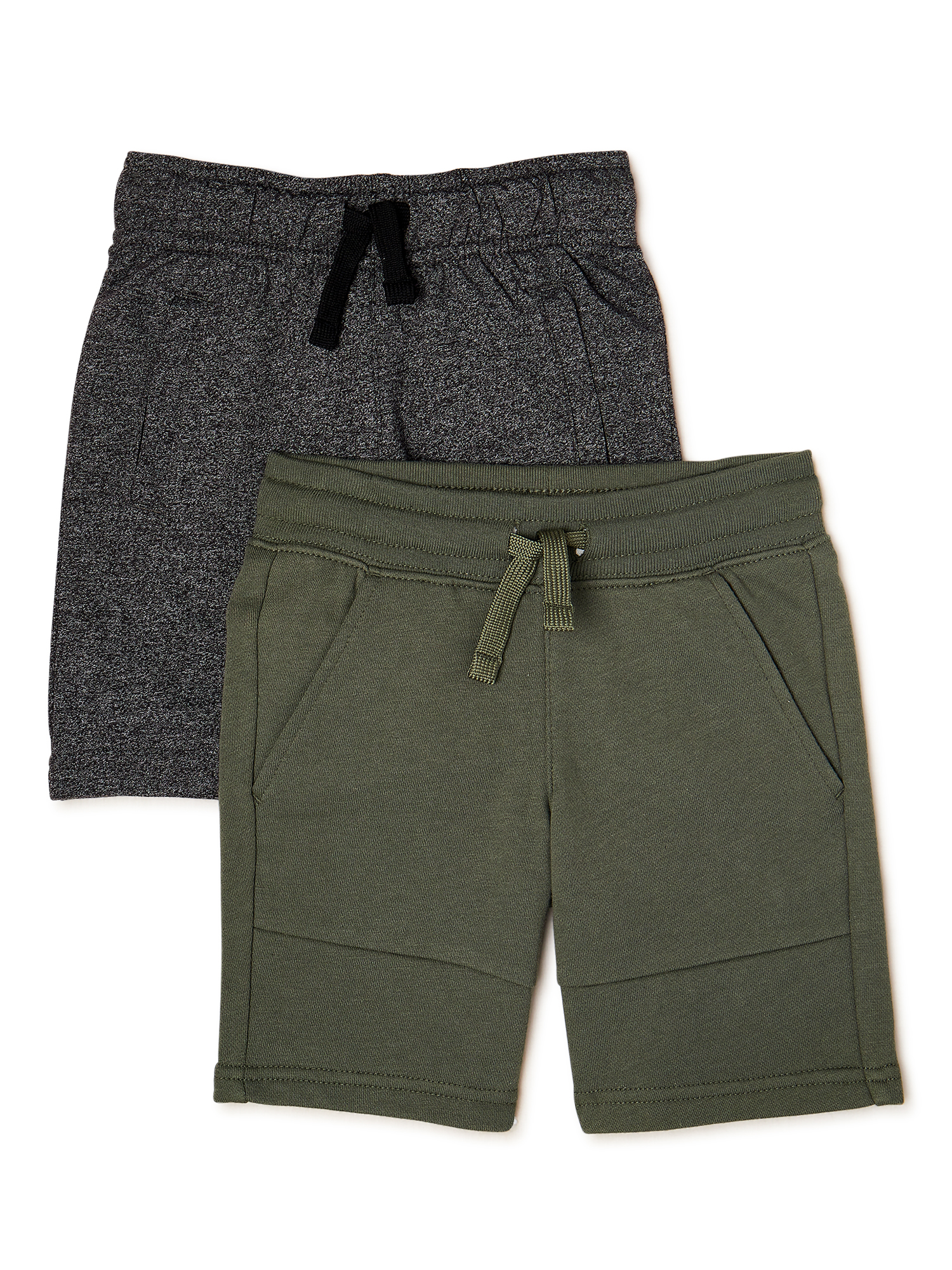 Garanimals Baby Toddler Boy 2-Piece Set – Navy/Camo French Terry Shorts – Size 4T