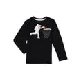 thumbnail image 1 of 365 Kids from Garanimals Boys Long Sleeve Astronaut Pocket Tee, Sizes 4-10, 1 of 3