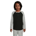 thumbnail image 1 of 365 Kids from Garanimals Boys Long Sleeve Solid Henley, Sizes 4-10, 1 of 5