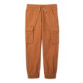 thumbnail image 1 of 365 Kids from Garanimals Boys Stretch Canvas Cargo Joggers, Sizes 4-12, 1 of 3