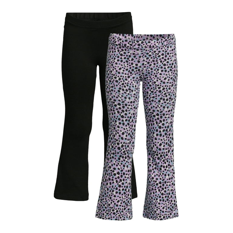 365 Kids from Garanimals Girls Flare Pants, 2-Pack, Sizes 4-10 - Walmart.com