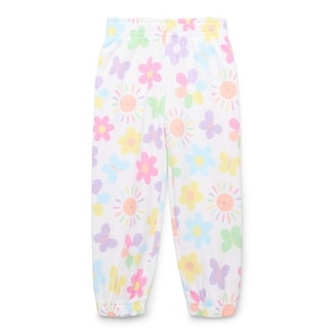 365 Kids by Garanimals Girls Fleece Jogger Pants, Sizes 4-10