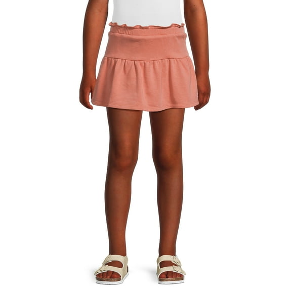 365 Kids from Garanimals Girls French Terry Cloth Scooter Skirt, Sizes 4-10