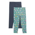 thumbnail image 1 of 365 Kids from Garanimals Girls Leggings, 2-Pack, Sizes 4-10, 1 of 3