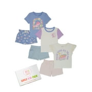 365 Kids from Garanimals Girls' Mix & Match Outfits Kids-Pack (Little Girls), 6-piece, Sizes 4-10
