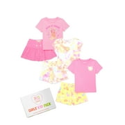 365 Kids from Garanimals Girls' Mix & Match Outfits Kids-Pack (Little Girls), 6-piece, Sizes 4-10