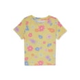 thumbnail image 1 of 365 Kids from Garanimals Girls Print Tee with Short Sleeves, Sizes 4-10, 1 of 4