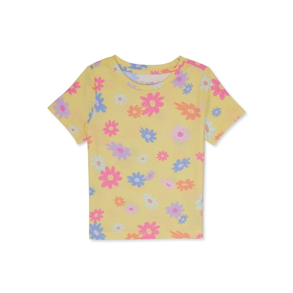 365 Kids from Garanimals Girls Print Tee with Short Sleeves, Sizes 4-10