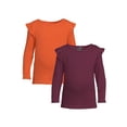 365-kids-from-garanimals-girls-ribbed-ruffle-t-shirt-2-pack-sizes-4