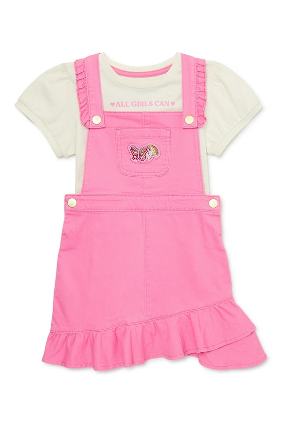 Girls Skirtall Set, 2-Piece, Sizes 4-10