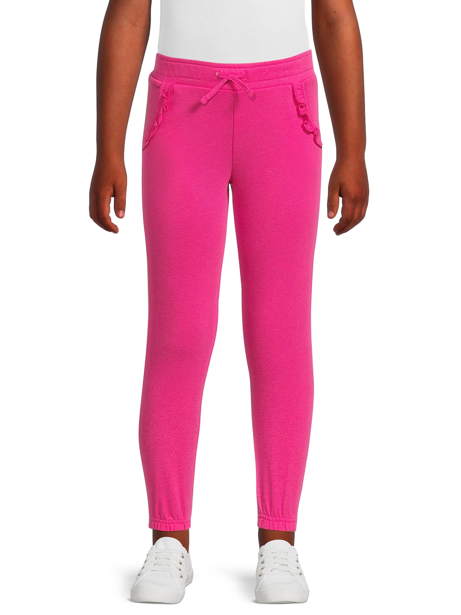 365 Kids from Garanimals Girls Solid Jogger Pants, Sizes 410