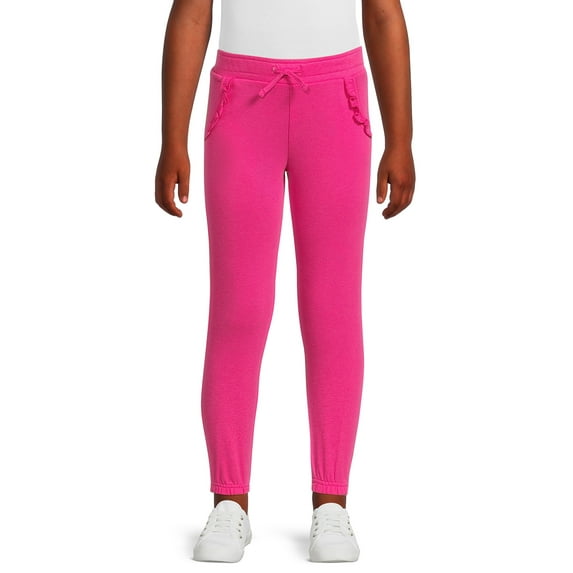 365 Kids from Garanimals Girls Solid Jogger Pants, Sizes 4-10