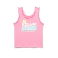 thumbnail image 1 of 365 Kids by Garanimals Mini Ruffle Edge Tank Top, Sizes 4-10, 1 of 3