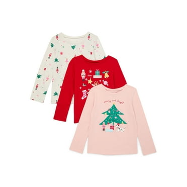365 Kids from Garanimals Toddler Girls Holiday Outfit Set, 5-Piece, Sizes 4-10
