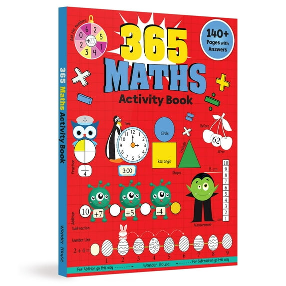 365 Maths Activity Book For Kids (Paperback)