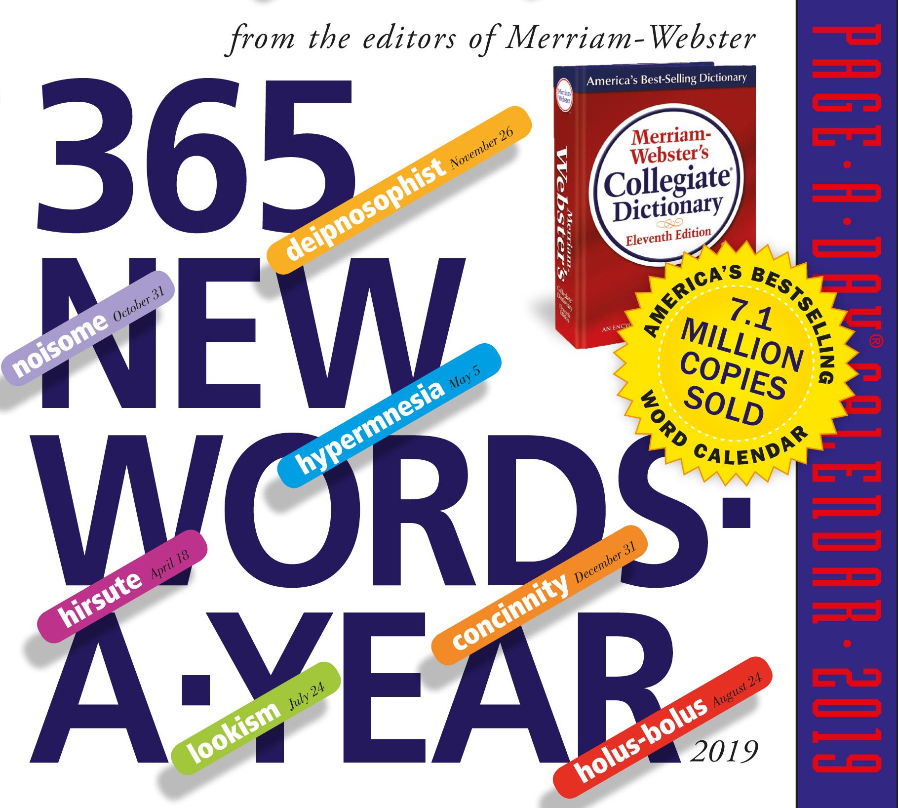 365 New WordsAYear PageADay Calendar 2019 (Other) 365 New WordsAYear PageADay Calendar 2019 (Other)