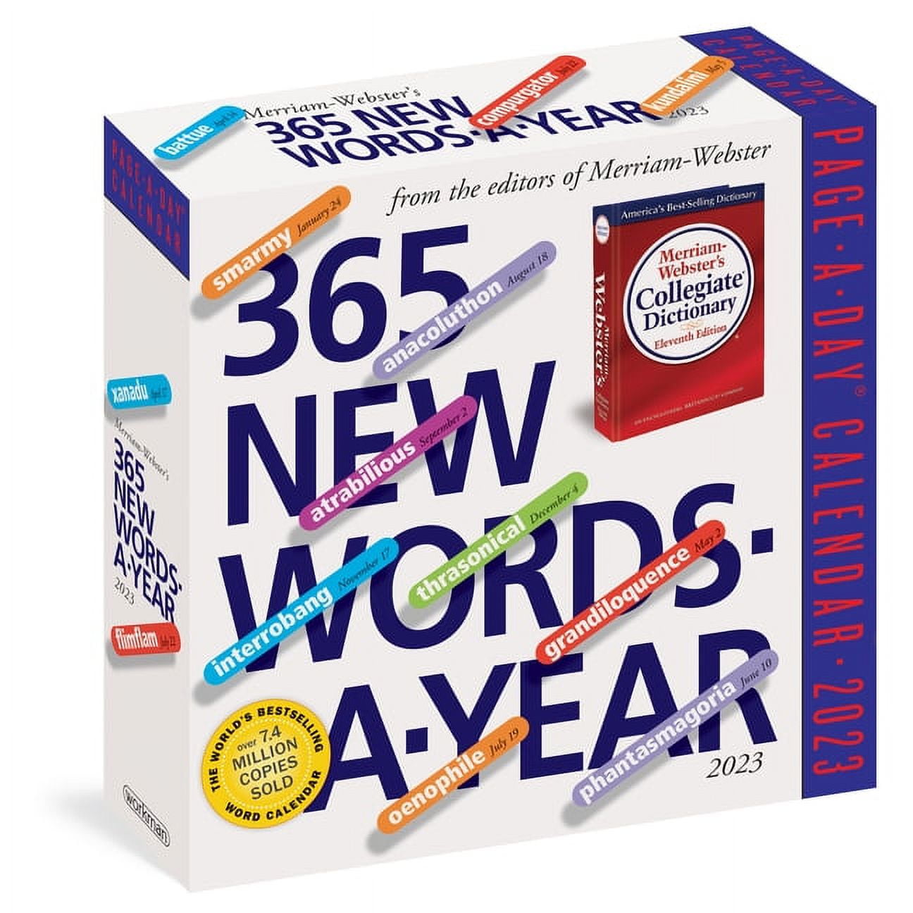 365 New Words-A-Year Page-A-Day Calendar 2023 : From the Editors of Merriam-Webster (Calendar)
